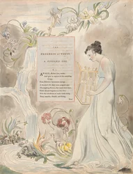 Les Poèmes de Thomas Gray, Design 43, Le Progrès de la Poésie
